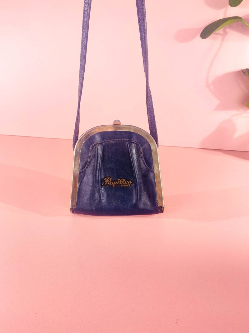 Kleine Papillon Handtasche, 70Er Jahre Kleine Papillon Handtasche, 70Er Jahre von Bibivin