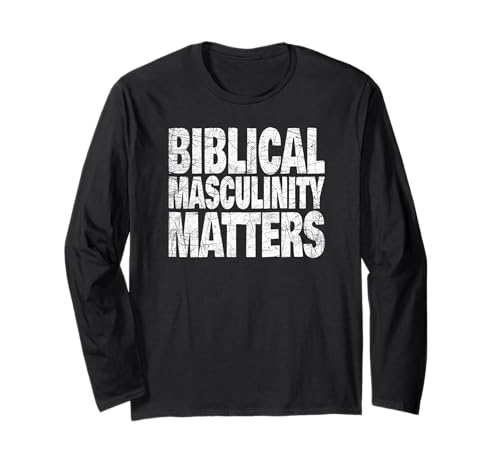 Men Of Faith Biblical Leadership Traditionelle männliche Rolle Langarmshirt Men Of Faith Biblical Leadership Traditionelle männliche Rolle Langarmshirt von Biblical Brotherhood