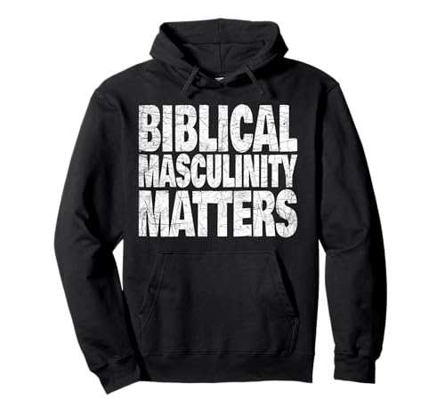 Men Of Faith Biblical Leadership Traditionelle männliche Rolle Pullover Hoodie von Biblical Brotherhood