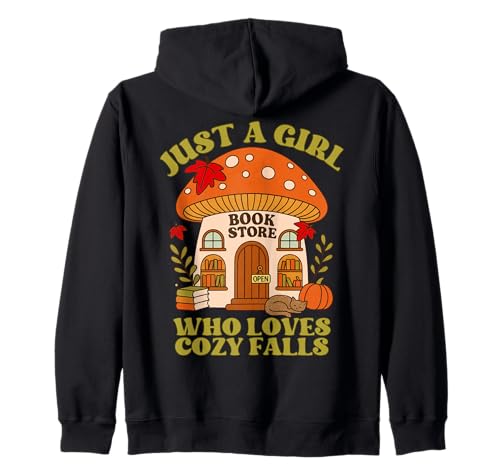 Nur EIN Mädchen, das Cozy Falls Book Lover T-Shirt liebt Kapuzenjacke Nur EIN Mädchen, das Cozy Falls Book Lover T-Shirt liebt Kapuzenjacke von Bibliophile Book Lovers Book Blogger Tees