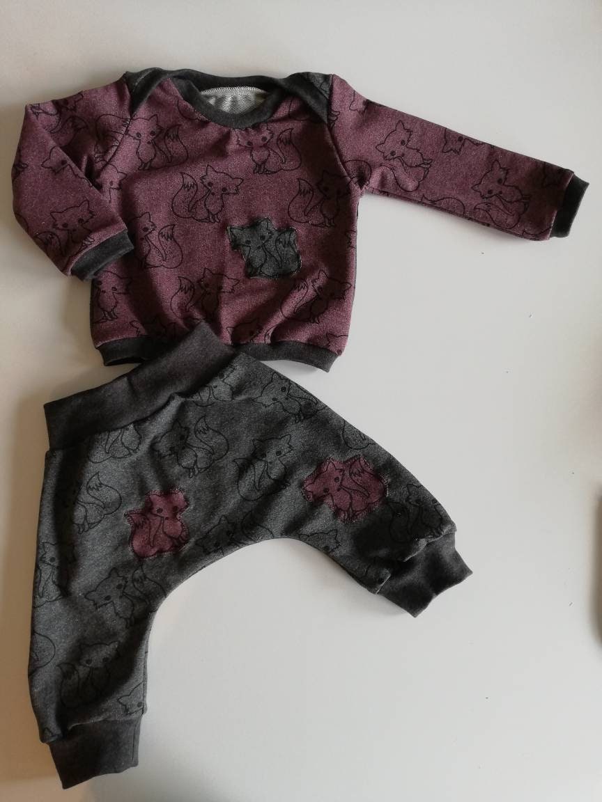 Pulli + Hose, Set, Größe 68, Kinderkleidung, Fuchsprint von BibsonAldeur