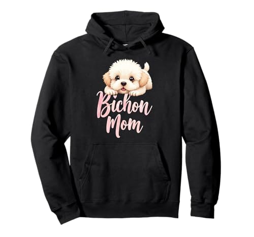 Bichon Mom Dog Bichon Frisé Mama süßer Welpe Pullover Hoodie Bichon Mom Dog Bichon Frisé Mama süßer Welpe Pullover Hoodie von Bichon Frise Fun Designs
