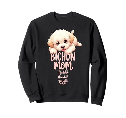 Lustiges Bichon Mom Dog Bichon Frisé Mama Humor Zitat Sweatshirt Lustiges Bichon Mom Dog Bichon Frisé Mama Humor Zitat Sweatshirt von Bichon Frise Fun Designs