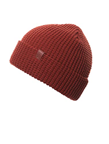 BICKLEY+MITCHELL Boy's Boys Basic TURNCUFF Waffle Structured Beanie 3008-01-11-96 7-9 Years, Rusty BICKLEY+MITCHELL Boy's Boys Basic TURNCUFF Waffle Structured Beanie 3008-01-11-96 7-9 Years, Rusty von Bickley & Mitchell
