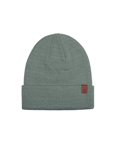 BICKLEY + MITCHELL Boy's Basic Turncuff Boys 3007-01-11-55-3/6 Beanie Hat, Seagreen, Age 3-6 von Bickley & Mitchell