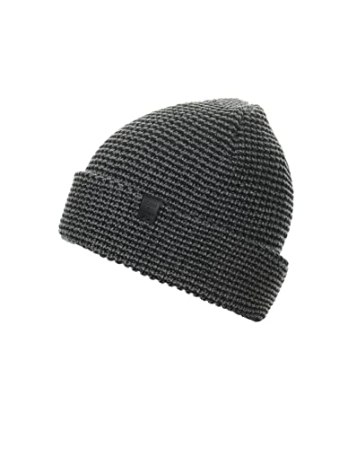 BICKLEY + MITCHELL Men's Two Color Waffle Structured Mens 1010-01-12-20 Beanie Hat, Black, One Size von Bickley & Mitchell