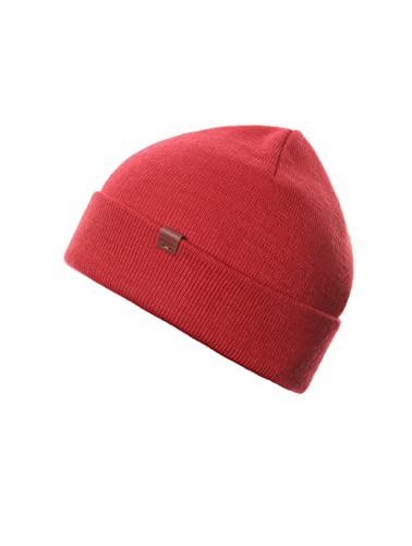 BICKLEY + MITCHELL Women's Basic Turncuff Womens 2006-01-10-75 Beanie Hat, Coral RED, One Size von Bickley & Mitchell
