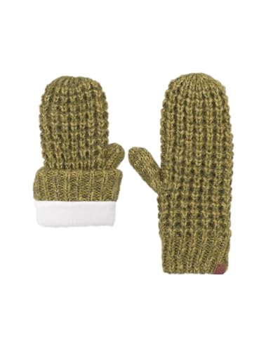 BICKLEY + MITCHELL Women's Chunky Waffle Mittens, MOSSGREEN Twist, One Size von Bickley & Mitchell