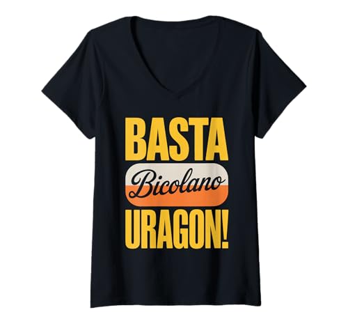 Damen Lustige Basta Bicolano Uragon Filipino Pride Pinoy Damen Herren T-Shirt mit V-Ausschnitt von Bicolano Uragon Pinoy Region Pride Filipino Humor
