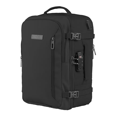 BidMamba Handgepäck Rucksack mit TSA Schloss passend für Ryanair Handgepäck 40x20x25 I wasserdichter Reiserucksack Damen & Herren - Reiserucksack Handgepäck Flugzeug mit Laptopfach l Travel von BidMamba