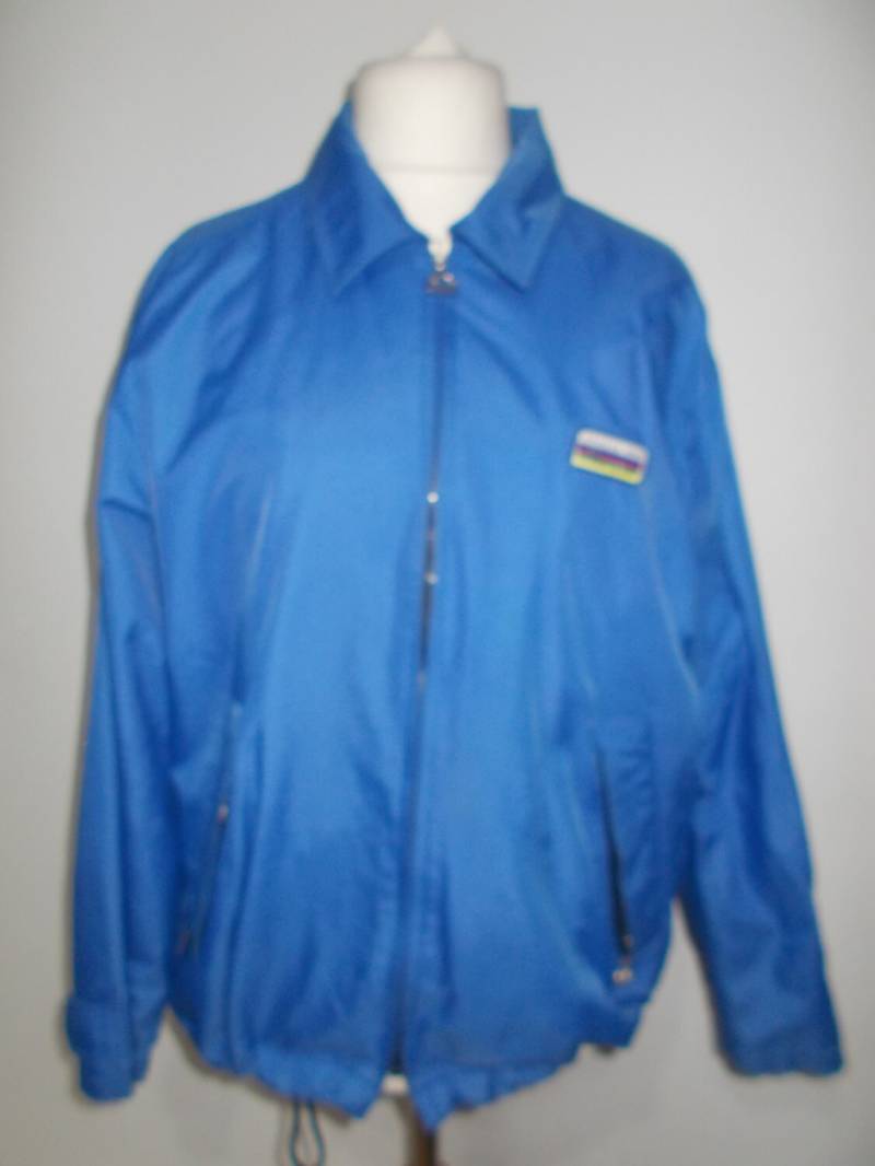 Vintage Jacke 80Er Jahre Fußball Harrington Von Ellesse Größe Mittelgroß von BidandBertVintageMen