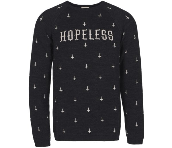 Bidges&Sons Unisex-Strickpullover Hopeless von Bidges&Sons