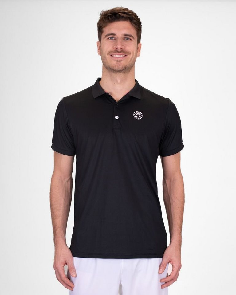 BIDI BADU Poloshirt Crew Polo für Herren in schwarz Tennis von BIDI BADU