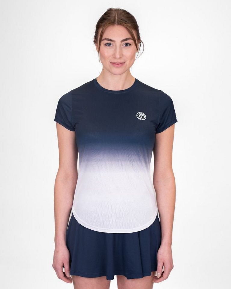 BIDI BADU Tennisshirt Crew Tennisshirt für Damen in dunkelblau von BIDI BADU