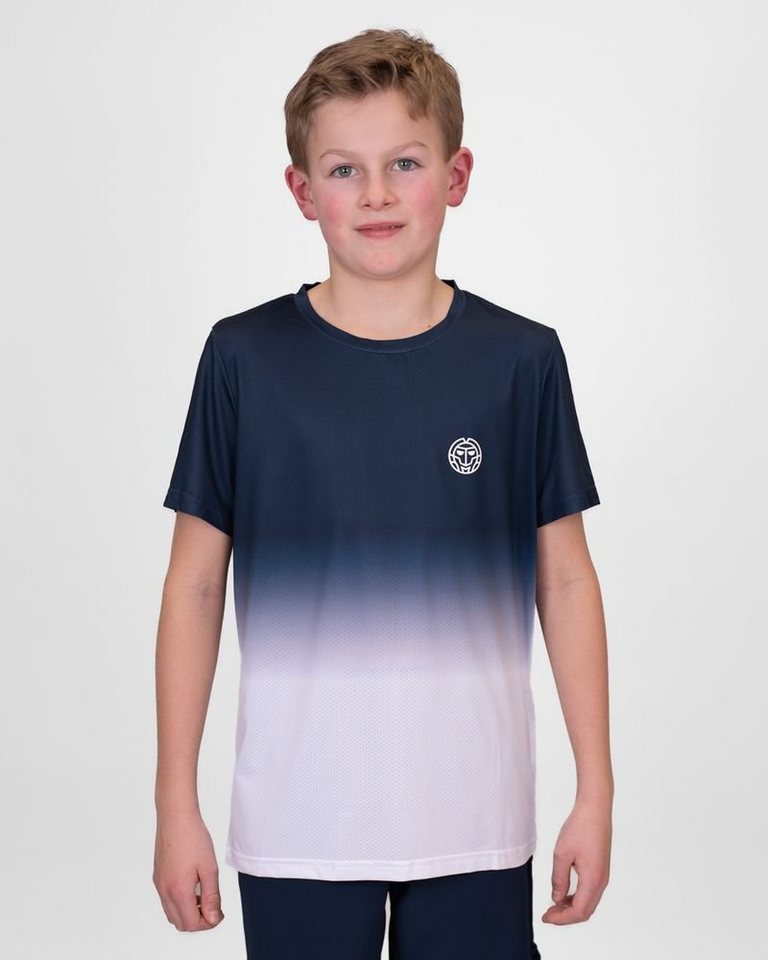 BIDI BADU Tennisshirt Crew Tennisshirt für Jungs in dunkelblau von BIDI BADU