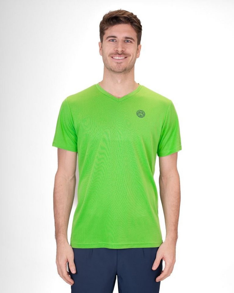 BIDI BADU Tennisshirt Crew Tennisshirt für Herren in grün von BIDI BADU