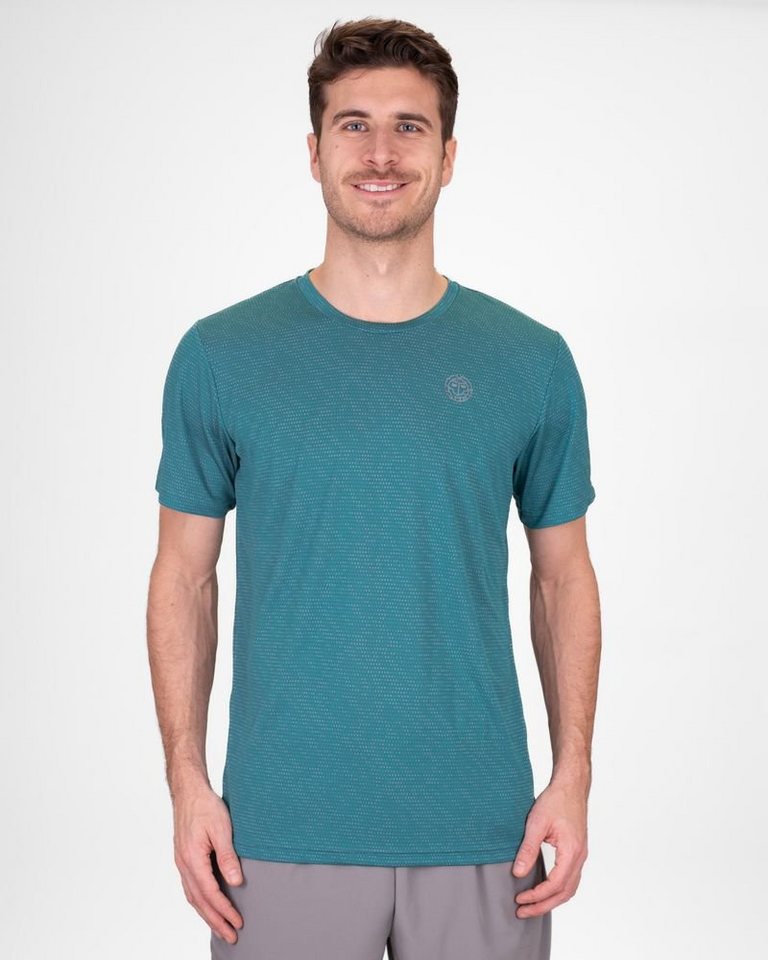 BIDI BADU Tennisshirt Crew Funktionsshirt für Herren in blau von BIDI BADU