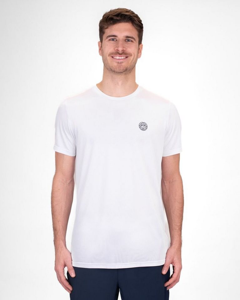 BIDI BADU Tennisshirt Crew Tennisshirt für Herren in weiß von Bidi Badu