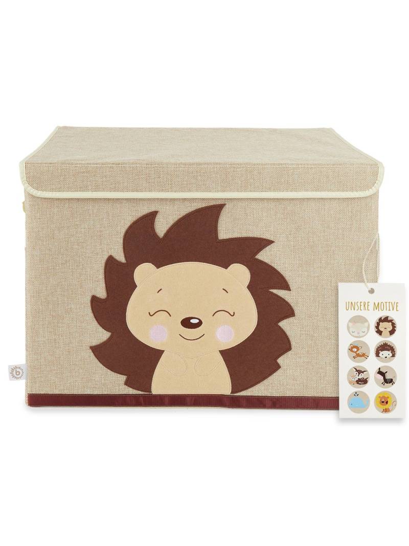 Kinderzimmer Aufbewahrungsbox Löwe Truhe igel piksi von Bieco