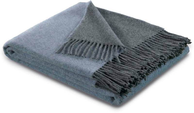 Biederlack Plaid "Soft Impression im Doubleface-Look" Wolle-Kaschmir-Mix von Biederlack