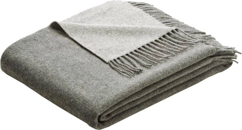 Biederlack Plaid "Soft Impression im Doubleface-Look" Wolle-Kaschmir-Mix von Biederlack