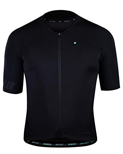 Biehler Herren Signature³ Radtrikot, Schwarz, S EU von Biehler