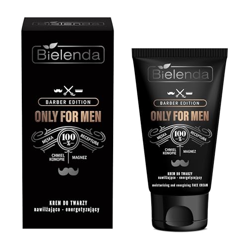 Bielenda Barber Edition Only for Men Gesichtscreme, feuchtigkeitsspendend & energetisierend, 50 ml von Bielenda