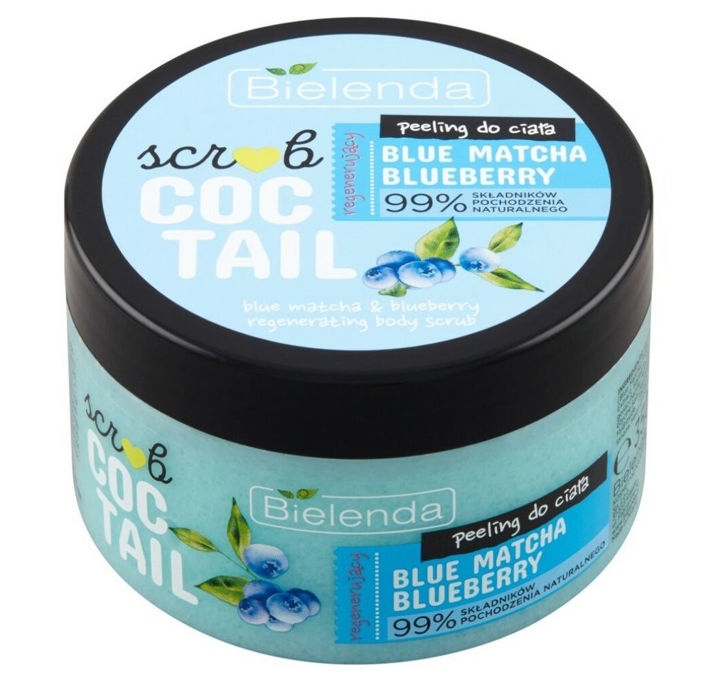 Bielenda Körperpeeling Scrub Coctail Körperpeeling regenerierend Blue Matcha von Bielenda