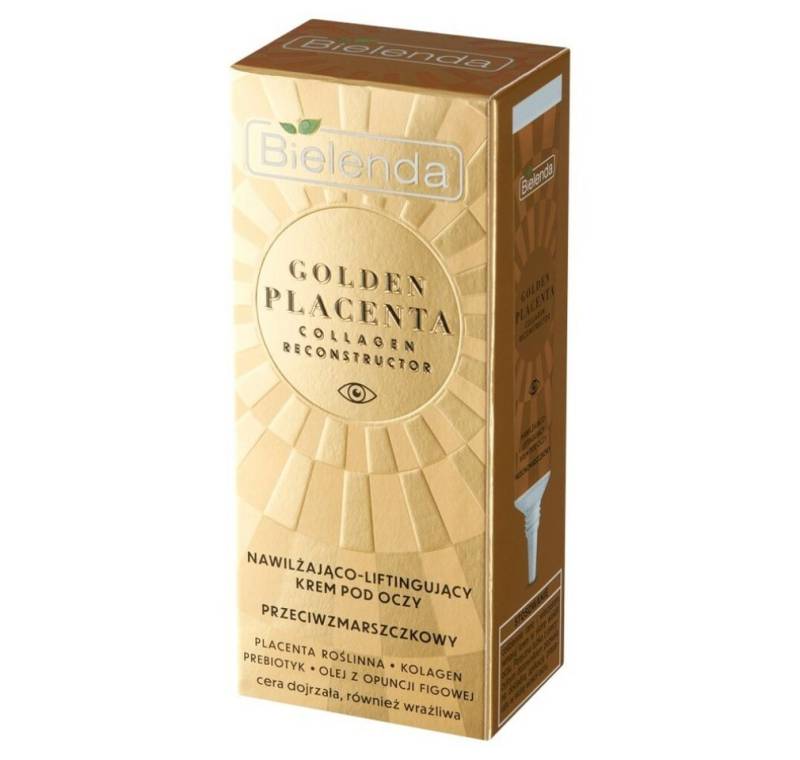 Bielenda Tagescreme Placenta Feuchtigkeitsspendende und straffende Anti-Falten Augencreme von Bielenda