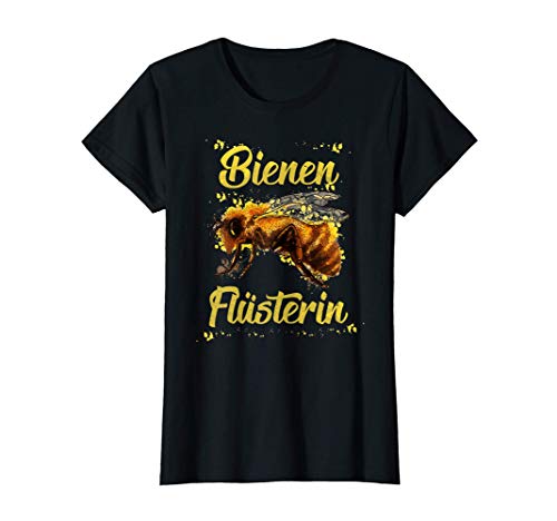 Damen Bienenflüsterin Biene Flüsterin Flüsterer Honig Imkerin T-Shirt von Bienen Wildbiene Imker