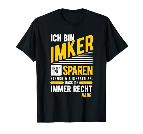 Lustiges Imker T-Shirt Geschenk Bee Kind Bienen T-Shirt von Bienenzüchter Imker T-shirt