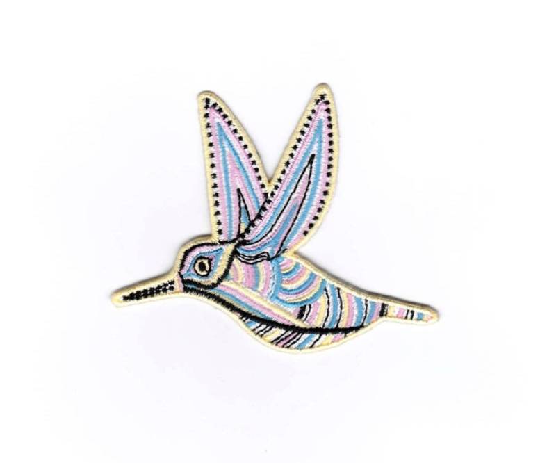 Early Bird - Aufnäher/Bügelbild Stickbild Patch von Bienpatch