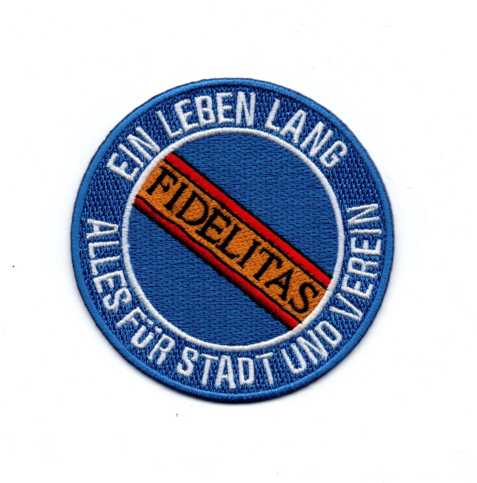 Karlsruhe -Patch Aufnäher Bügelbild von Bienpatch