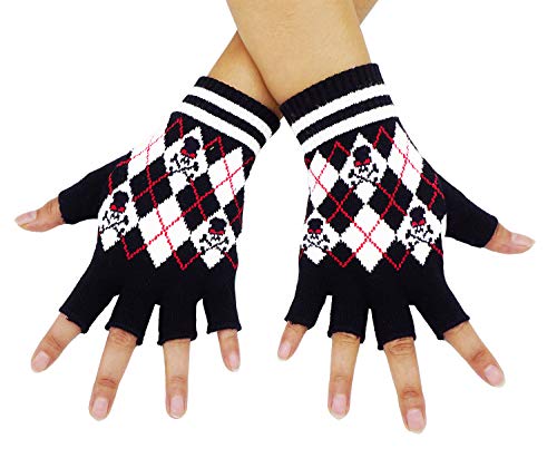 Bienvenu Damen Unisex Stretchy Fingerhandw rmer Skeleton Handschuhe Einheitsgr e Sch del von Bienvenu
