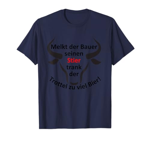 Bier Geschenke für Männer und Biertrinker Herrentag T-Shirt von Bier Geschenke Designs