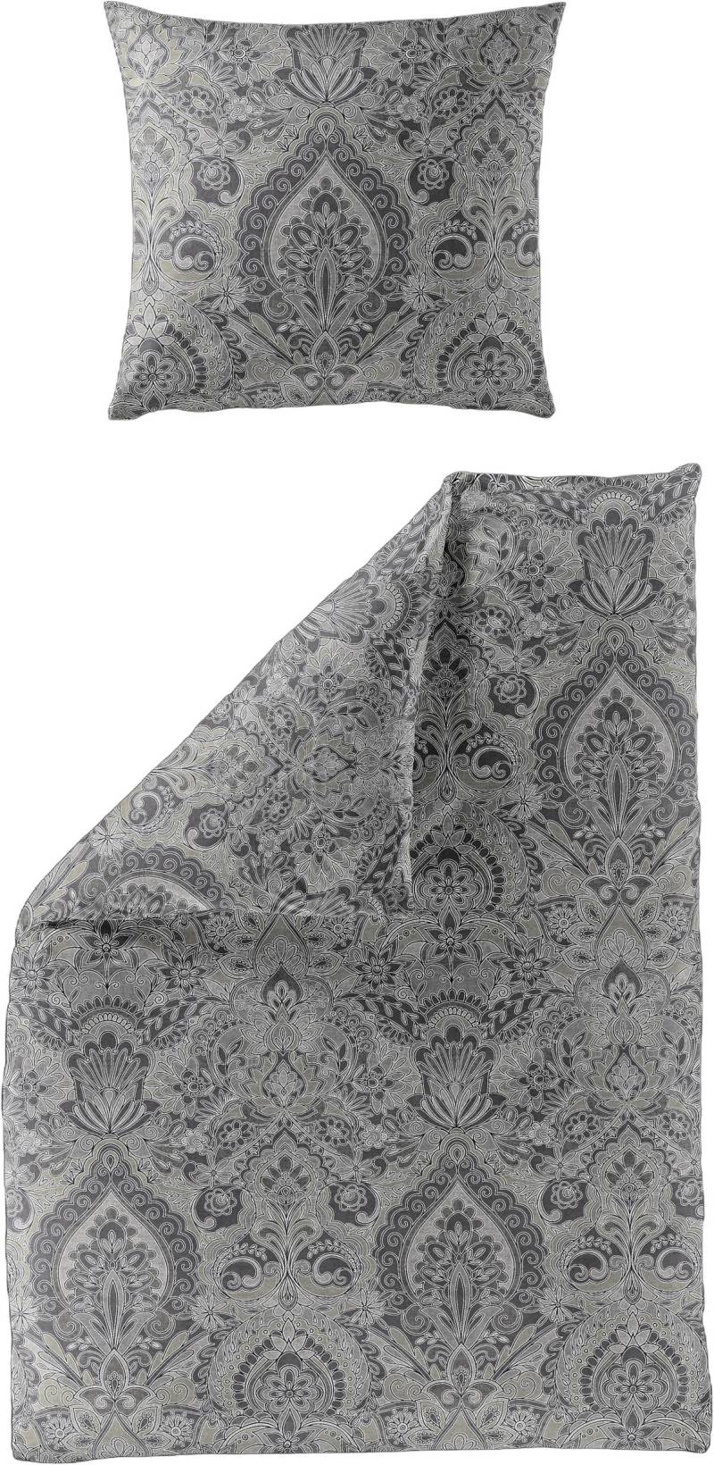 BIERBAUM Bettwäsche "3846" 2 Stk. tlg. Biber, 100 % Baumwolle, pflegeleicht, kuschelig weich von Bierbaum