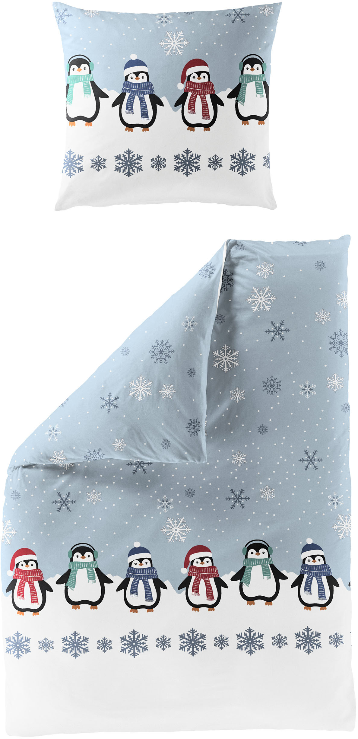 BIERBAUM Bettwäsche "4115" 2 Stk. tlg. Biber, 100 % Baumwolle, pflegeleicht, kuschelig weich von Bierbaum