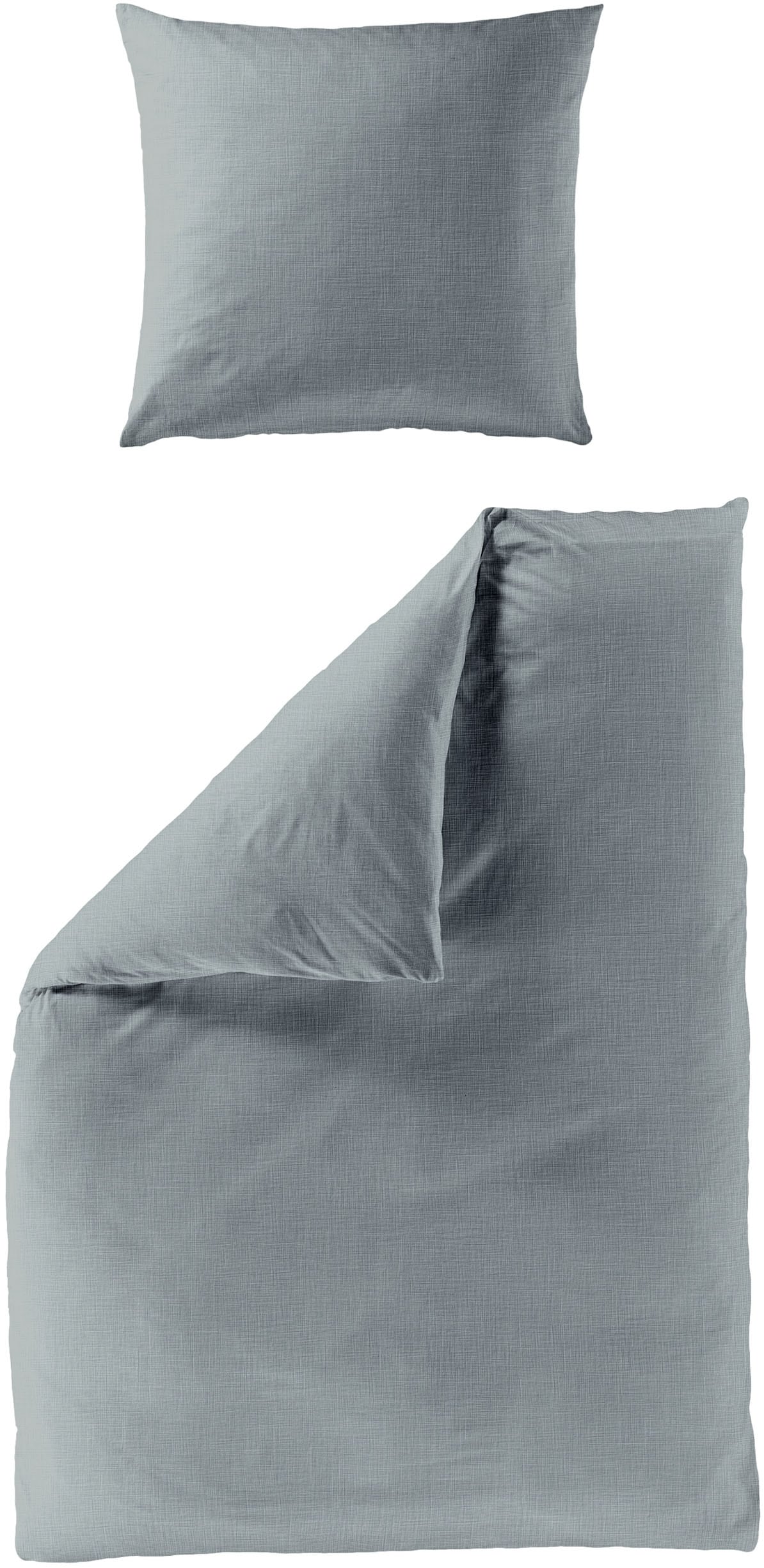 BIERBAUM Bettwäsche "4129" 2 Stk. tlg. Musselin, 100 % Baumwolle, pflegeleicht, bügelfrei von Bierbaum