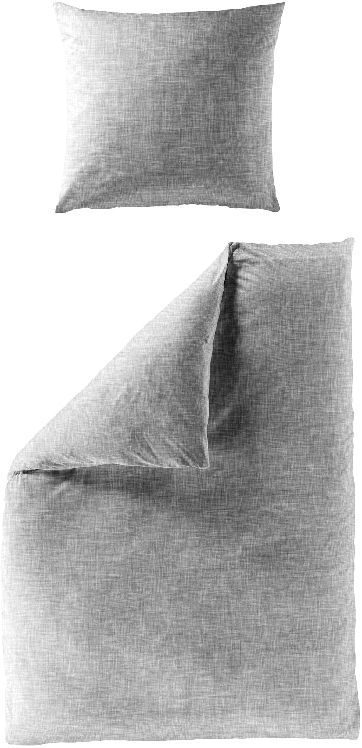 BIERBAUM Bettwäsche "4129" 2 Stk. tlg. Musselin, 100 % Baumwolle, pflegeleicht, bügelfrei von Bierbaum