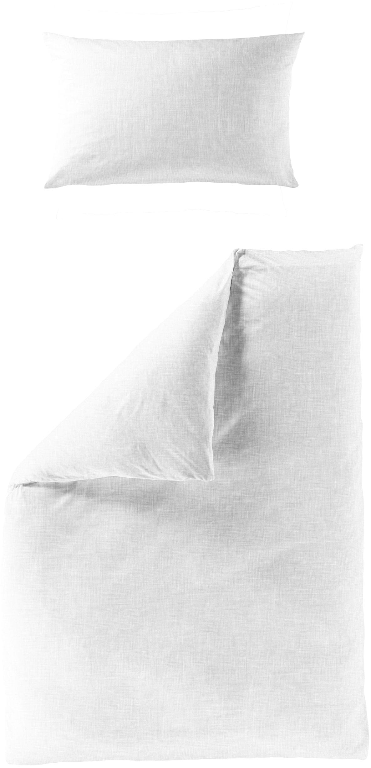 BIERBAUM Bettwäsche "4129" 2 Stk. tlg. Musselin, 100 % Baumwolle, pflegeleicht, bügelfrei von Bierbaum