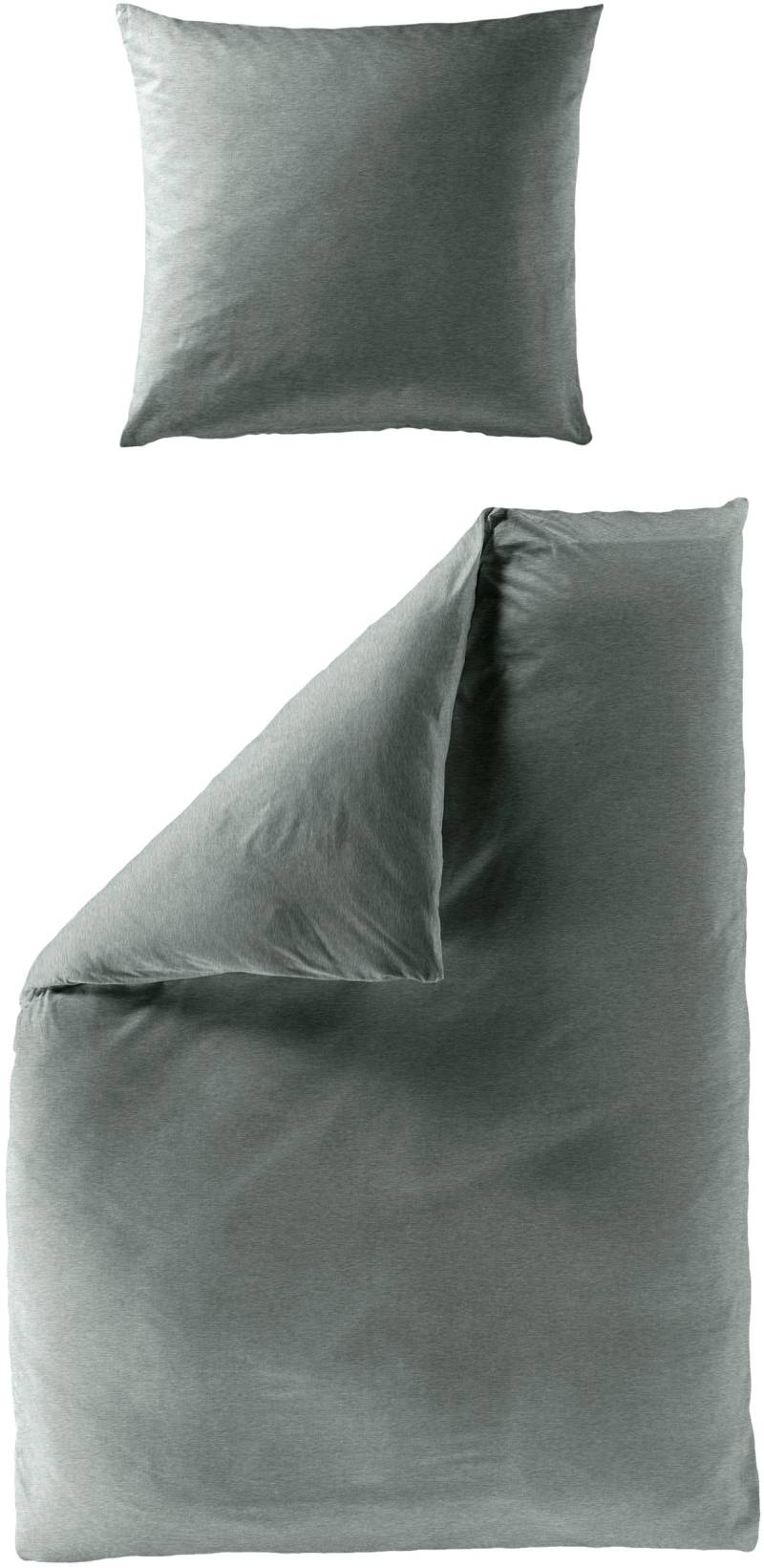 BIERBAUM Bettwäsche "4135" 2 Stk. tlg. Jersey-Melange, 100 % Baumwolle, bügelfrei BIERBAUM Bettwäsche "4135" 2 Stk. tlg. Jersey-Melange, 100 % Baumwolle, bügelfrei von Bierbaum