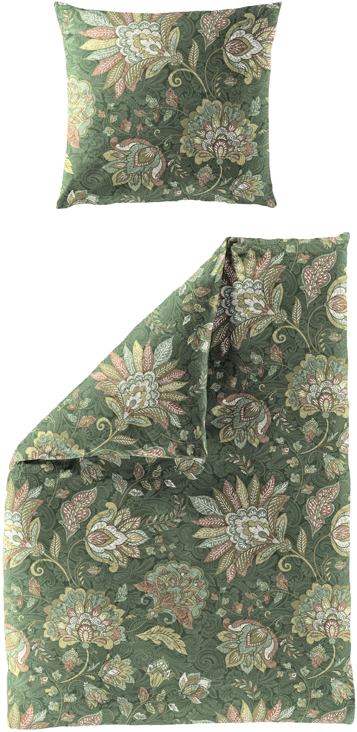 BIERBAUM Bettwäsche "4144" 2 Stk. tlg. Biber, 100 % Baumwolle, pflegeleicht, kuschelig weich von Bierbaum