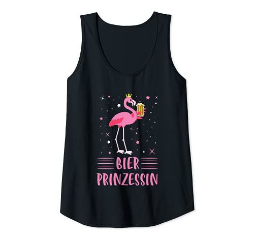 Damen Bierprinzessin Saufen Flamingo Party Lustiges Bier Spruch Tank Top Damen Bierprinzessin Saufen Flamingo Party Lustiges Bier Spruch Tank Top von Bierprinzessin Flamingo Bier Geschenke Zum Feiern