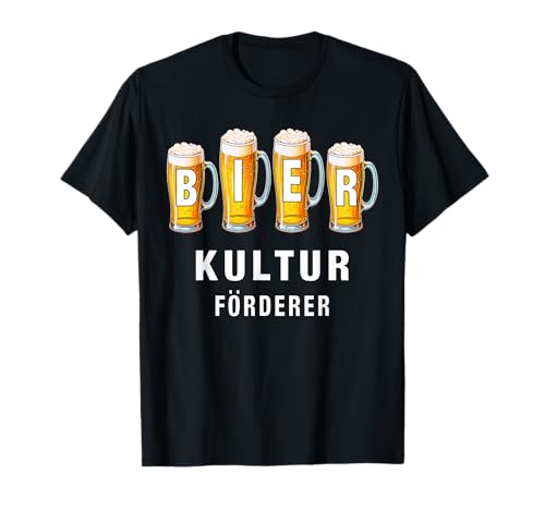 Lustige Sprüche Biertrinker Witzig Partys Männer Bier T-Shirt von Biertrinker Hopfen Feiern Kneipe Bier Durst