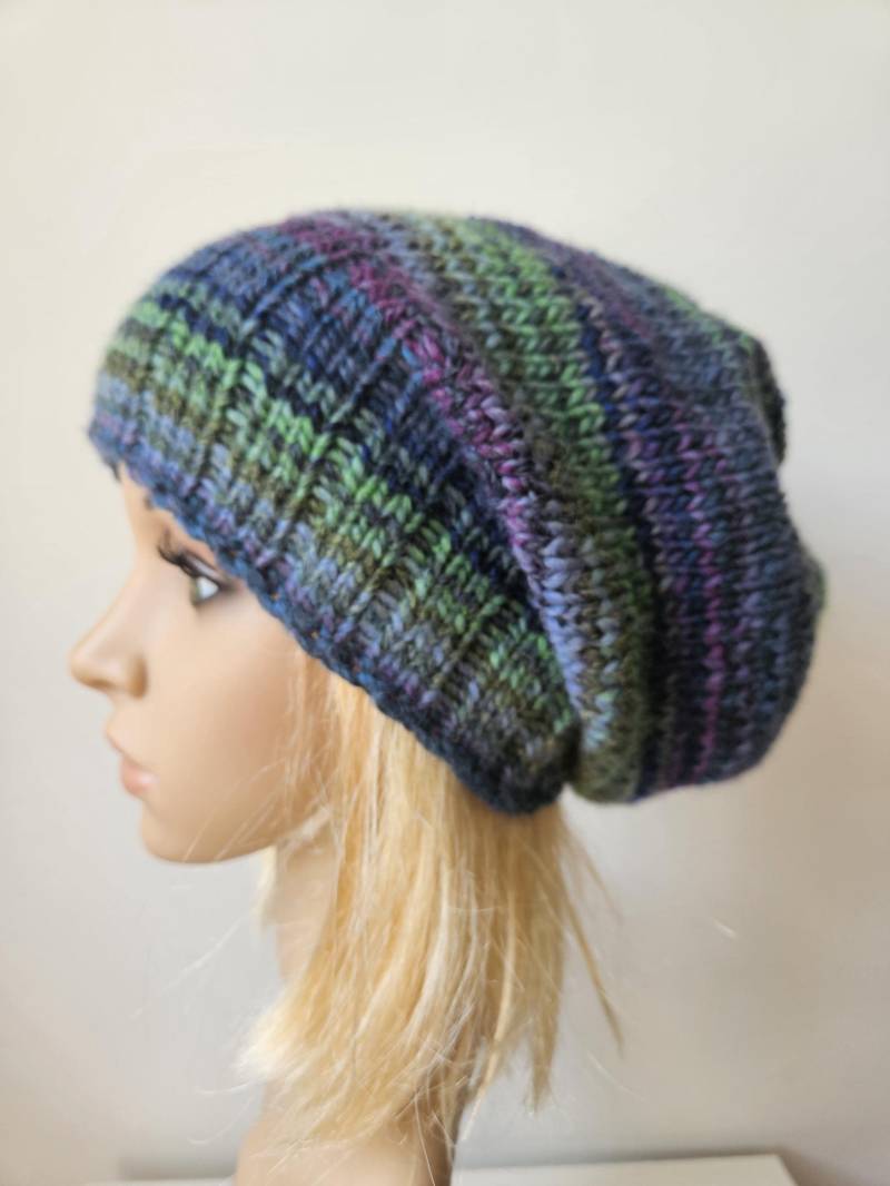 Gestrickte Slouchy Mütze, Boho Beanie, Wintermütze Gestrickte Slouchy Mütze, Boho Beanie, Wintermütze von Bietas