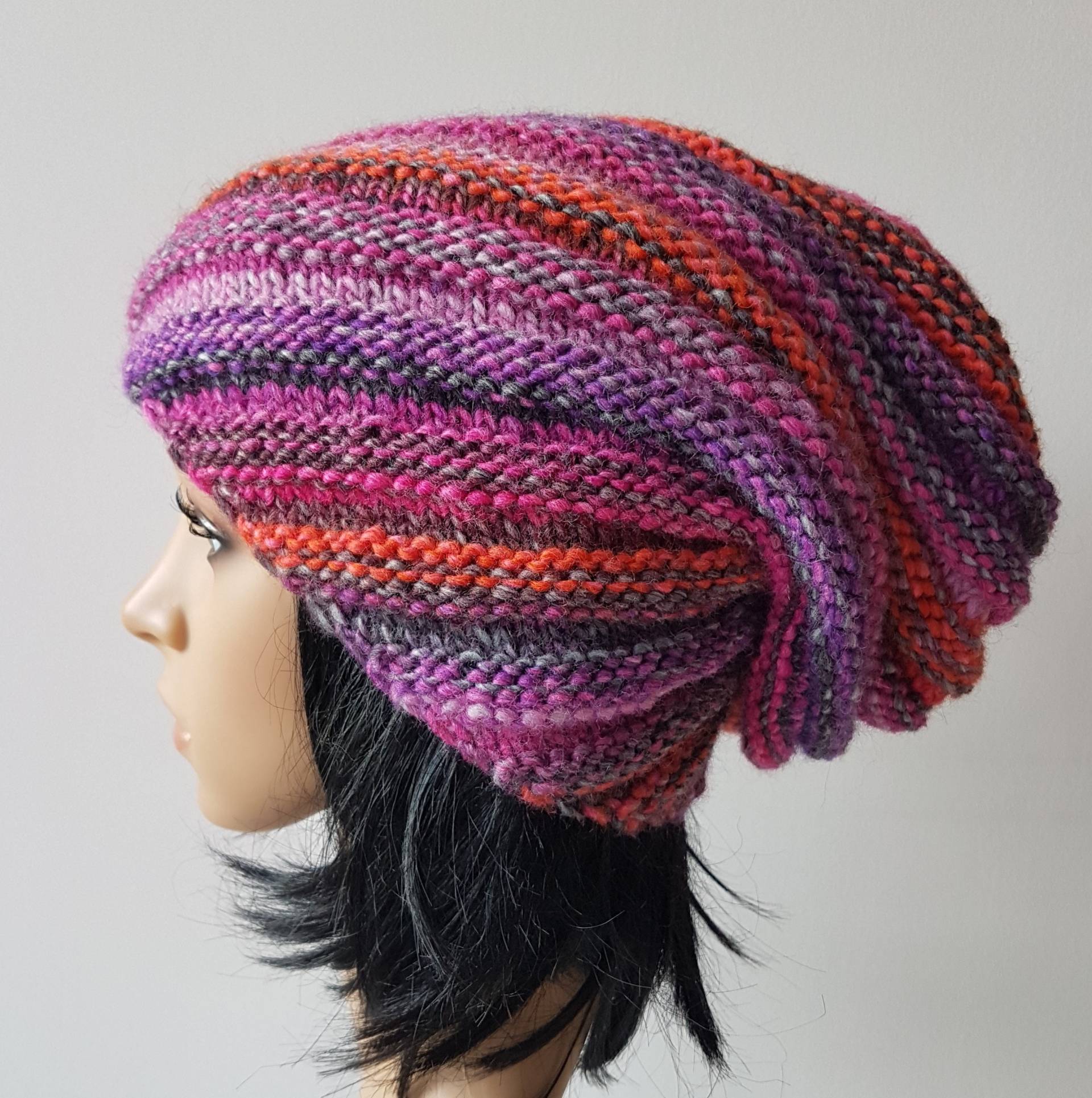 Ooak, Gestrickte Slouchy Mütze, Schneckenmütze Ooak, Gestrickte Slouchy Mütze, Schneckenmütze von Bietas