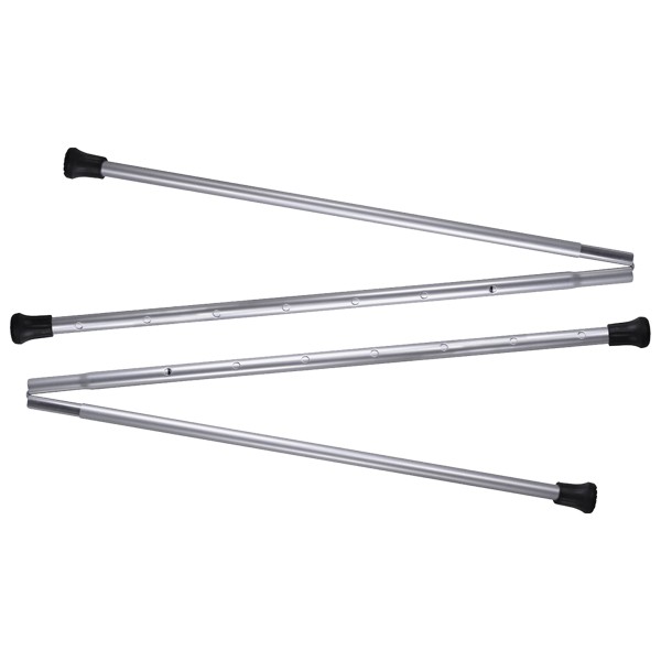 Big Agnes - Accessory Backpacking Tarp Poles Gr One Size grau von Big Agnes