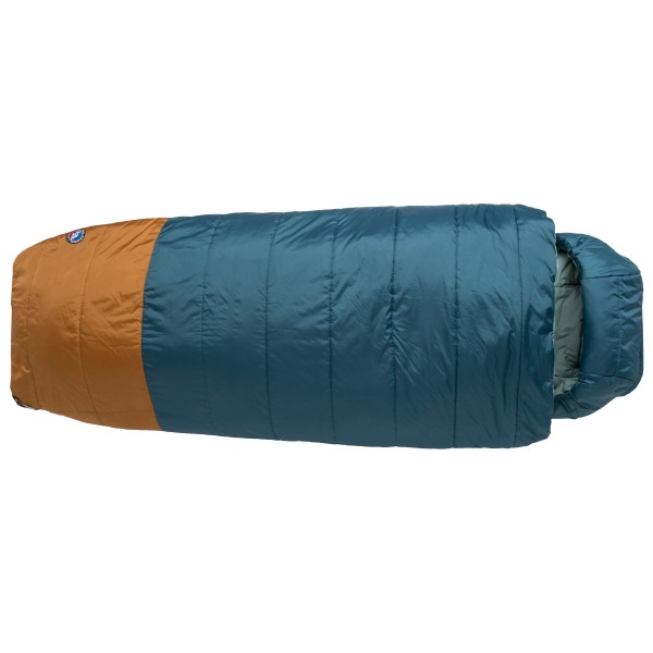 Big Agnes - Echo Park 35 - Kunstfaserschlafsack Gr Wide Long - 198 cm tapestry /braun von Big Agnes