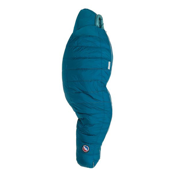 Big Agnes - Women's Sidewinder SL 20 - Daunenschlafsack Gr Small - bis Körpergröße 165 cm blau/ teal von Big Agnes