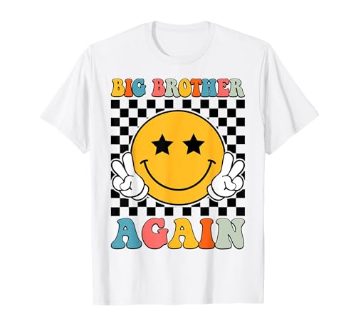 Groovy Big Brother Again Big Brother Ankündigung für Jungen T-Shirt Groovy Big Brother Again Big Brother Ankündigung für Jungen T-Shirt von Big Brother Again Big Brother Announcement